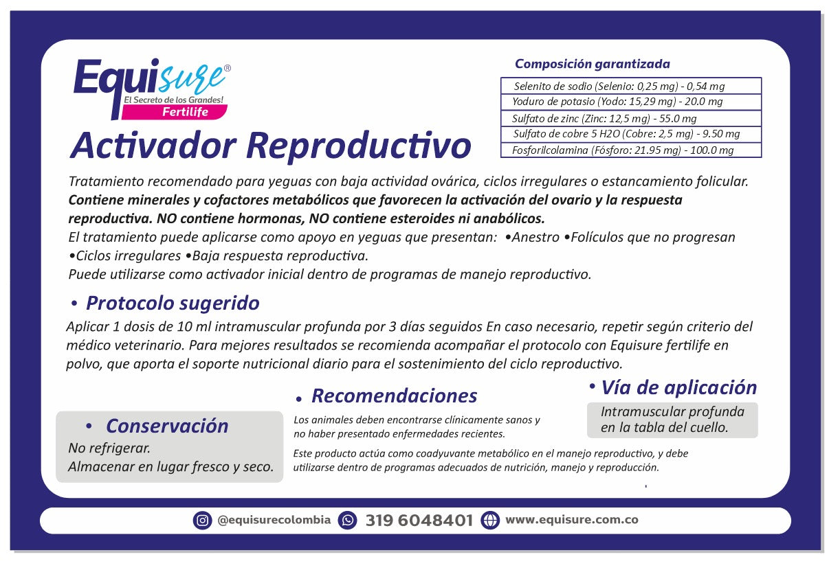 EQUISURE FERTILIFE ACTIVADOR